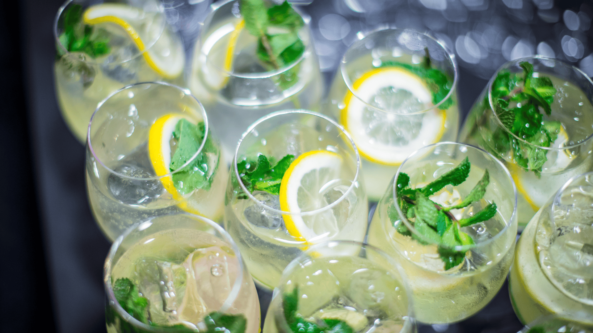 Drinks being prepared